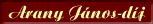 Arany J�nos-d�j